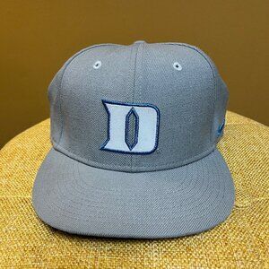 Silver Duke Blue Devils Snapback